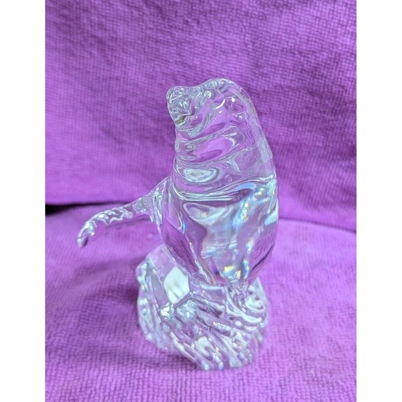 Princess House Vintage Sea Lion Wonders of the Wild 24% Crystal Glass Germany - Picture 2 of 6